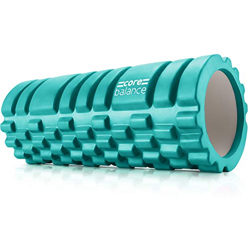 Core Balance Rulo de Masaje Muscular Para Tejidos Profundos – Rodillo de Masaje para Aliviar Puntos de Tensión – Foam Roller Masajeador Deportivo – Rulo de Fisioterapia, Fitness y Gimnasio