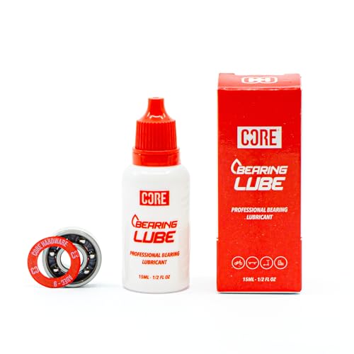 CORE Lubricante para rodamientos – Lubricante para rodamientos de patines perfecto para patinetas, scooters y patines de ruedas, accesorios de patineta, crema de velocidad, aceite profesional de alta