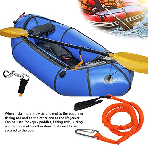 Correa Remo Kayak, Correa Elástica Para Kayak, Cuerda para Remo de Kayak Elástica Estirable Correas De Remo Cordón De Remo para Canoa Barco Tabla de Surf Caña de Pescar