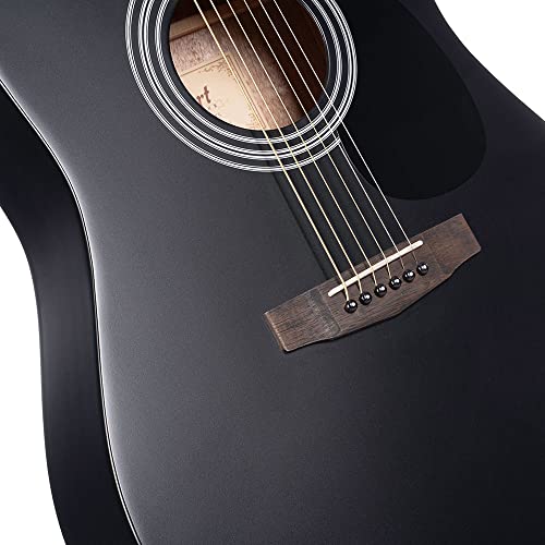 CORT AD810 guitarra acústica de satén de color negro guitarra Folk