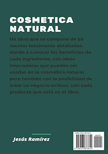 Cosmética natural de salud y belleza: Fabrica tus productos