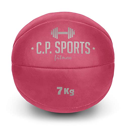 C.P. Sports - Balón medicinal (0,5 kg hasta 10 kg), color rosa o negro