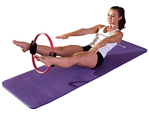 crazy bean Aro Pilates,Equipo De Resistencia Al Ejercicio,Yoga Aros De Pilates,CíRculo De Ejercicio MáGico,CíRculos De Yoga,Anillo De Pilates Resistencia