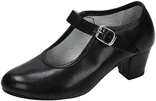 CREACIONES PASOS DE BAILE S.L. - Zapato - Carleti 15 Flamenca Negro, Talla: 29