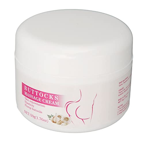 Crema de Aumento de Cadera, 1.8 Oz Crema de Realce de Glúteos para Levantamiento de Cadera Crema Hidratante Reafirmante de Cadera para Mujeres Crema de Aumento de Glúteos Conveniente Sedoso Suave