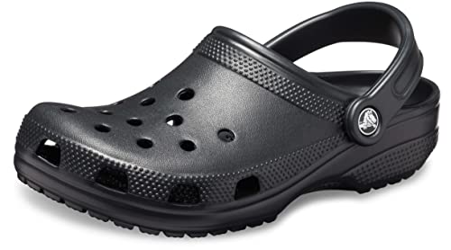 Crocs Classic Clogs (Best Sellers), Zuecos Unisex adulto, Negro, 38/39 EU