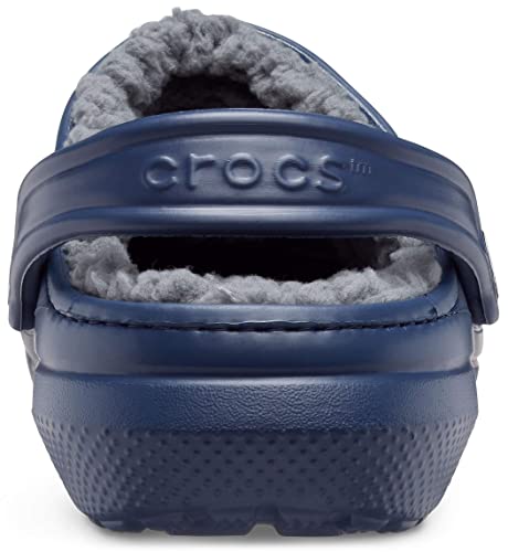 Crocs Classic Lined Clog, Zuecos Unisex adulto, Navy/Charcoal, 42/43 EU