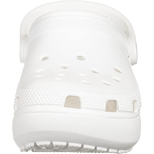 Crocs, Classic Platform Clog W, Zuecos Mujer, Blanco 39/40 EU