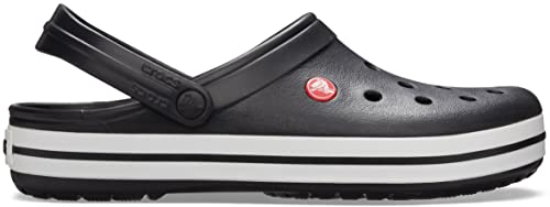 Crocs Crocband, Zuecos Unisex adulto, Negro, 43/44 EU