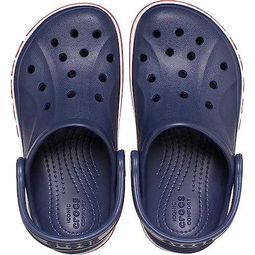 Crocs Zuecos Unisex Bayaband, Navy Pepper, 39/40 EU