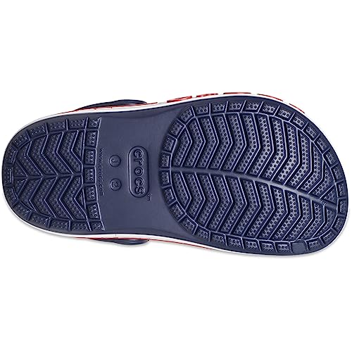 Crocs Zuecos Unisex Bayaband, Navy Pepper, 41/42 EU