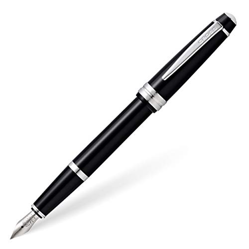 Cross Bailey Light - Pluma Estilográfica, Negro (Glossy Black)