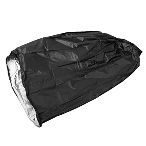 Ctwezoikmt Funda impermeable para silla al aire libre, respaldo alto, protección para muebles apilables