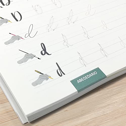 Cuaderno Lettering Para Aprender A Dibujar y Rotular - Caligrafía Creativa - 141 Páginas Con Ejercicios Para Estimular Tu Imaginación y Creatividad: Taller Iniciación al Lettering