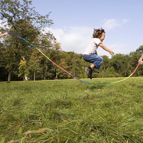 Cuerda de Saltar 5/2.8 Metros,Cuerda Larga para Multijugadores,Cuerda Saltar para Niños,Comba de Deporte para Niños y Adultos