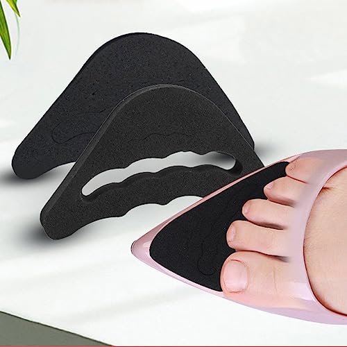 CUHZA Plantillas Rellenos de Zapatos Unisex para Hacer Zapato Grande Calce Inserciones de Zapatos Ajustables Agarre de Talón Almohadillas Adhesivas Reutilizables de Pies, 4 Pares