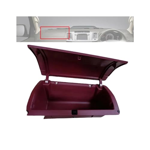 CUMBERLAND Caja de almacenamiento de instrumentos de coche compatible con Toyota Hilux Vigo Sr5 Mk6 7 02-14, guantera de tablero sintonizador 554410K010 55042-0K020 Manija interior fiat punto Evo