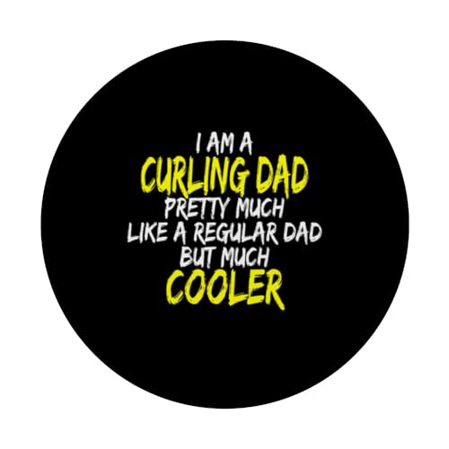 Curling Equipo de Curling Día del Padre Jugadores de Curling PopSockets PopGrip Intercambiable