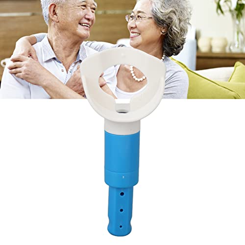 Cyrank Entrenador de Ejercicios de recuperación pulmonar de respiración, Dispositivo de Ejercicio de respiración Ligero portátil para Adultos y niños en Interiores(Azul)