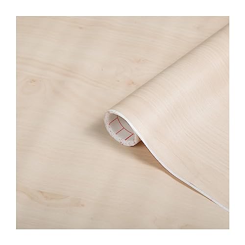 d-c-fix vinilo adhesivo muebles abedul efecto madera autoadhesivo impermeable decorativo para cocina, armario, puerta, mesa papel pintado forrar rollo láminas 90 cm x 2,1 m