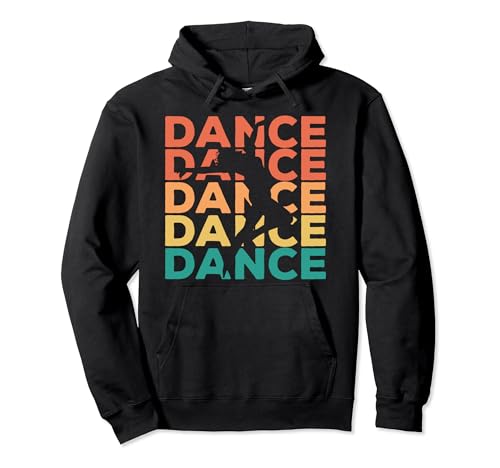 Danza Retro Vintage Regalo Para Bailarines Sudadera con Capucha