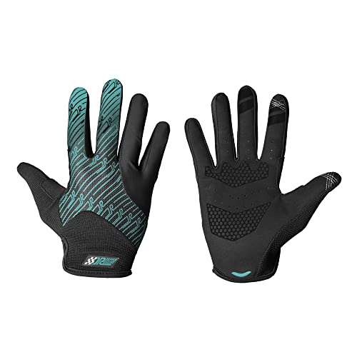 DAPPER RACING | Guantes SIM RACING | Apto para Pantalla Táctil | Refuerzo en la Palma | Silicona Antideslizante | Agarre Óptimo | Ligero y Transpirable | Diseñados para SimRacers | Serie Green GT (XL)