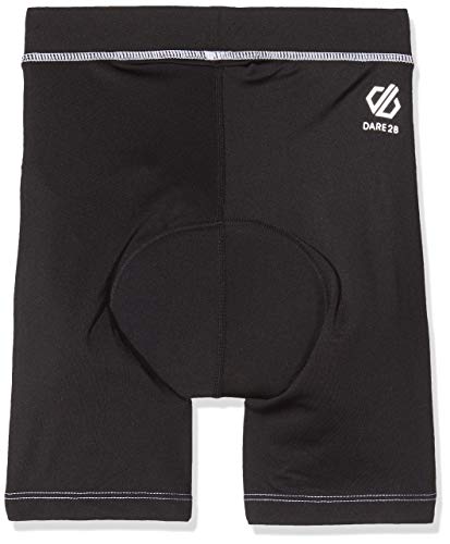 Dare 2b Gradual Short – Pantalón Corto de Ciclismo para niño, Unisex niños, DKJ400 800C09, Negro, FR : M (Taille Fabricant : 9-10)