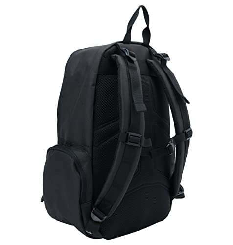 DC Shoes Breed 22L, Bolsa de Mensajero de Equipaje Hombres, Negro/Negro, Einheitsgröße