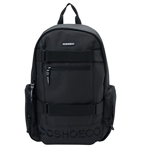 DC Shoes Breed 22L, Bolsa de Mensajero de Equipaje Hombres, Negro/Negro, Einheitsgröße