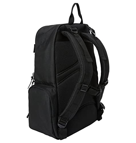 DC Shoes - Breed 4, Negro, Talla única, Skate Lifestyle - Mochila