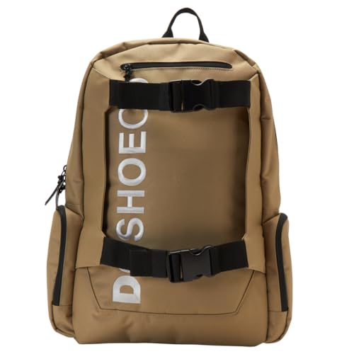 DC Shoes CHALKERS 4 – Mochila Grande de Skate – Hombres – Talla única – Beige, Verde Caqui, Talla única, Casual