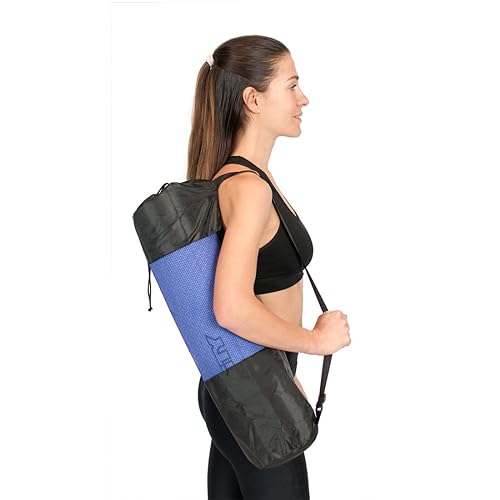 DDKY 1 Artículo 90 * 30 CM Bolsa para Esterilla de Yoga, Bolsa para Esterilla de Gimnasia y Pilates, Bolsa de Transporte Funcional para esterillas de Yoga