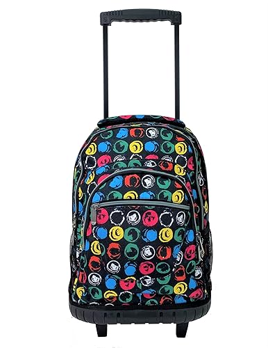 DED Mochila con ruedas escolar carro para el colegio Niña Niños Grande Bolsas Escolares Trolley Bag Infantil Patineta