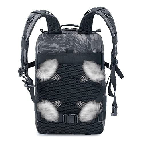 Delgeo Mochila Tácticas Militar, 45L Gran Capacidad Mochila Crossfit, Plegable Impermeable Mochila Supervivencia, Montañismo, Senderismo, Trekking, Acampada, Aventura o Viajes