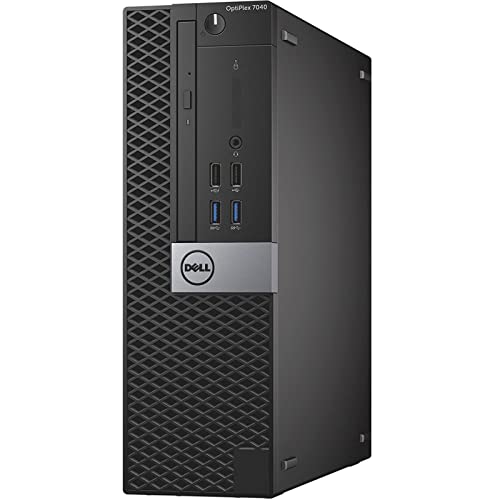 Dell Optiplex 7040 SFF PC Ordenador Intel Core i5-6400 RAM 8GB DDR4 SSD 240GB Windows 10 Pro (reacondicionado)