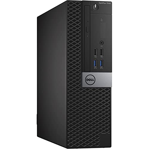 Dell Optiplex 7040 SFF PC Ordenador Intel Core i5-6400 RAM 8GB DDR4 SSD 240GB Windows 10 Pro (reacondicionado)