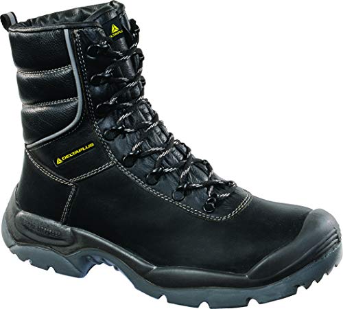 Delta plus calzado - Bota piel flor s3 negro talla 48