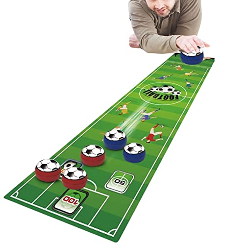 Desconocido Juego de Curling de Mesa - Kit de Juegos de Curling para Interior para Suelo - Table Top Fun Family Party Games Juegos de Mesa de Curling para Viajes e Interiores Generic