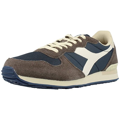 Diadora Camaro, Zapatillas Bajas Unisex Adulto, Marrón Blue Grey, 40 EU