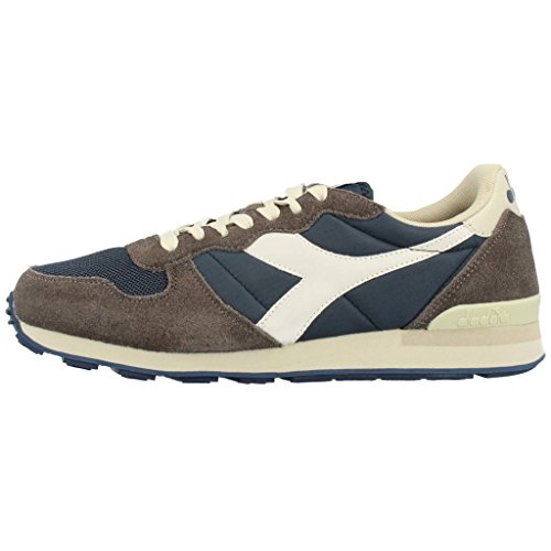 Diadora Camaro, Zapatillas Bajas Unisex Adulto, Marrón Blue Grey, 40 EU