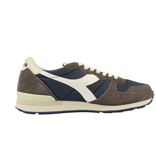 Diadora Camaro, Zapatillas Bajas Unisex Adulto, Marrón Blue Grey, 40 EU