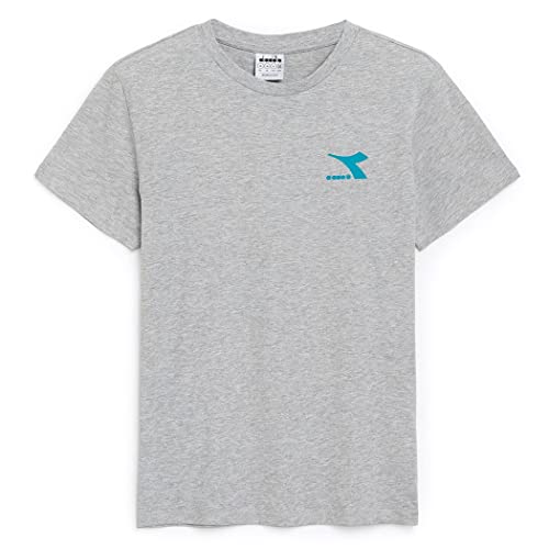 Diadora Camiseta SS Core, Light Middle Gray Melange, 3XL Hombres