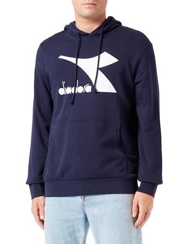 Diadora Capucha Core Hoodie, Navy clásico, 3XL Hombres