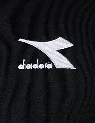 Diadora Hoodie FZ Core, Negro, L Hombres