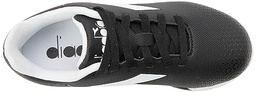 Diadora Pichichi 6 TF Jr, Zapatillas de fútbol, Black White, 38 EU