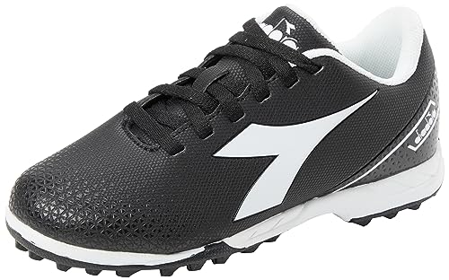 Diadora Pichichi 6 TF Jr, Zapatillas de fútbol, Black White, 38 EU