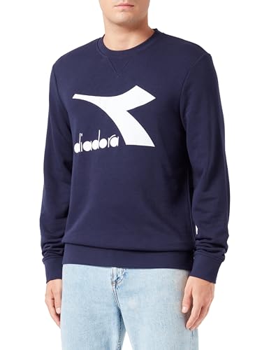 Diadora Sweatshirt Crew Core, Navy clásico, 3XL Hombres