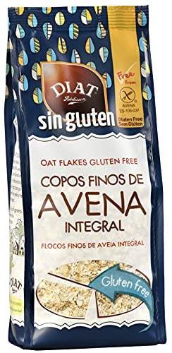 DIAT Radisson - Copos Finos de Avena integral Sin Gluten | Alto Contenido en Fibra | Rico en Betaglucanos | Bajo en Grasas Saturadas | Sin Azúcares añadidos