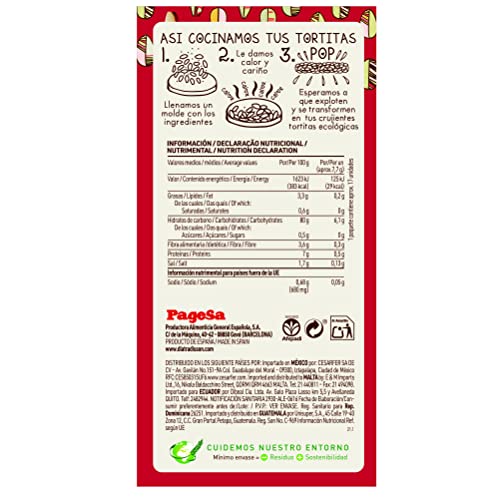 DIAT Radisson Tortitas de Arroz Sin Gluten BIO | Panqueques de Arroz Integral Inflado | Ligero y Digestivo | Tortitas de arroz integral | Producto Gluten Free | Apto para Veganos