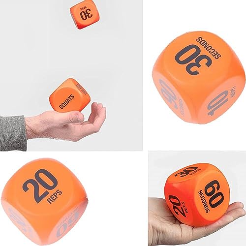 Dice De Ejercicio De Acondicionamiento Físico para El Entrenamiento Decisión De Fitness Dice Switch Rutinas De Entrenamiento HIIT Y Ejercicios En Casa Y Gimnasio